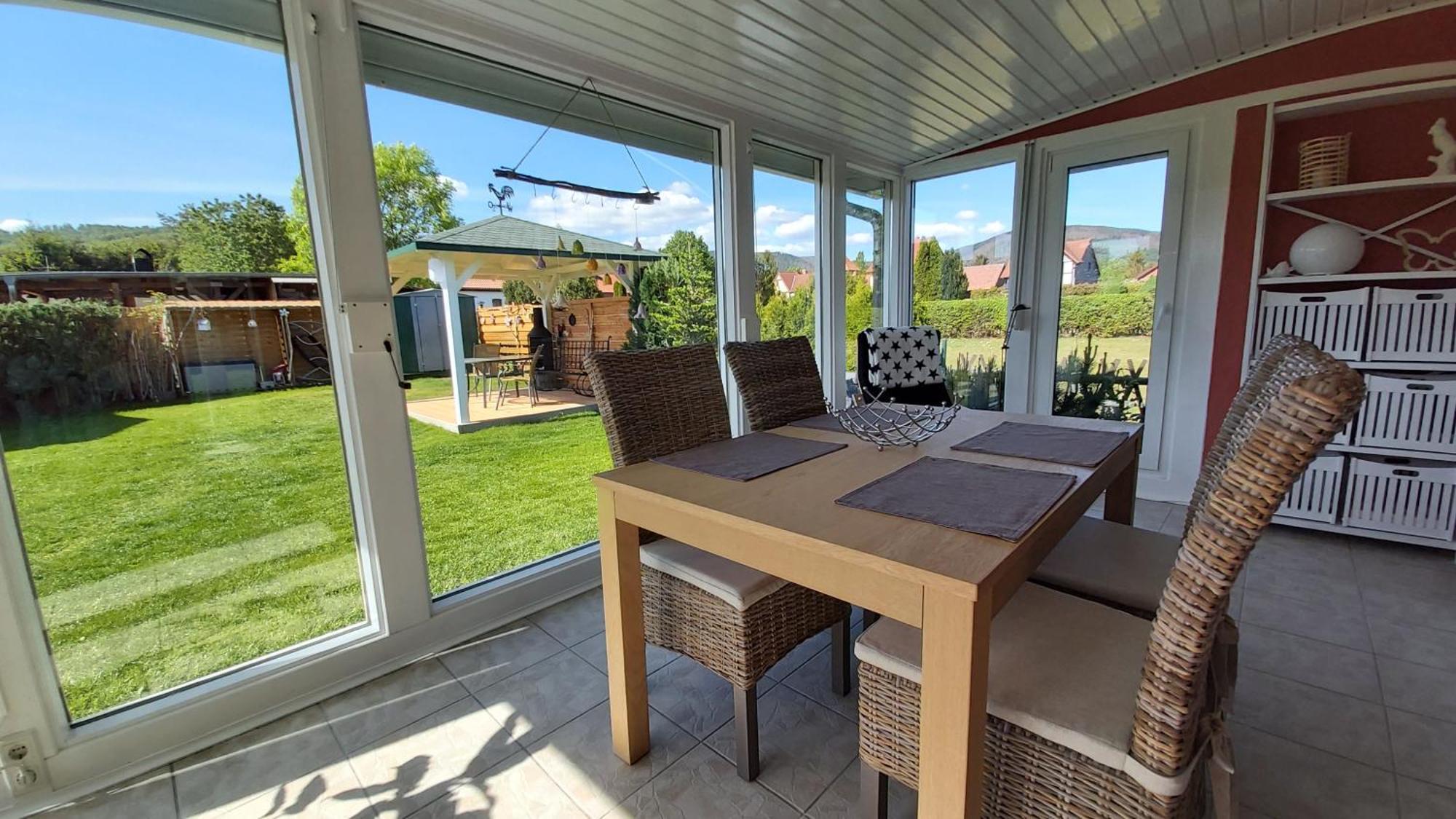 אילזנבורג Ferienhaus Zur Lehns Mit Garten Am Harz מראה חיצוני תמונה